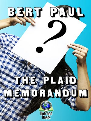 cover image of The Plaid Memorandum
